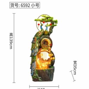 Thác nước Tiểu Cảnh, Tranh Nước, Tường nước, hòn non bộ CEN-TC319