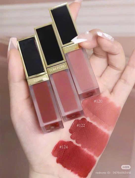 Son kem Tom Ford 124 Secret Rendezvous Màu Đỏ Đất