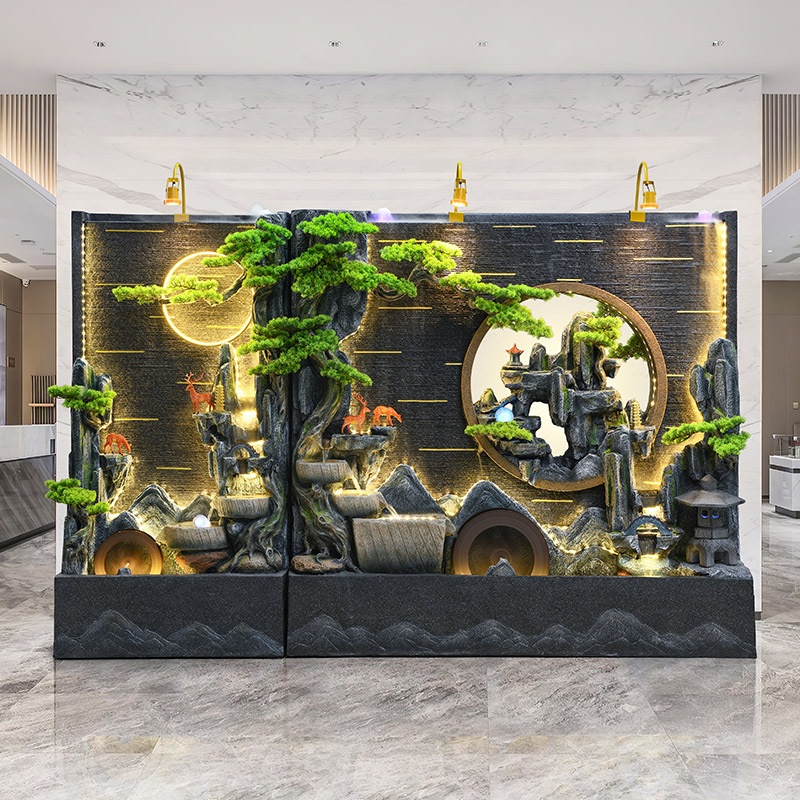 DÀNH CHO KHÁCH HÀNG YÊU THÍCH MẪU THÁC NƯỚC TIỂU CẢNH KHỐI TO DÀI TỪ 1-5m ĐẶT TRONG NHÀ, SÂN VƯỜN BIỆT THỰ SIÊU ĐẸP TẾT 2026