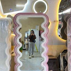 Gương Soi Toàn Thân tai thỏ Bọc Nỉ Nhiều Màu Đẹp Giá Rẻ GU29