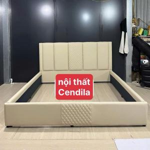 Giường Ngủ Bọc Da Giá Rẻ CEN-GN43