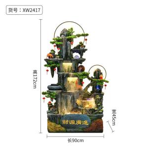 Tiểu cảnh thác nước non bộ mini để bàn CEN-TC405
